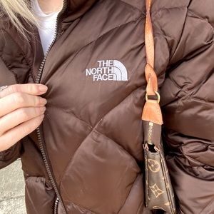 North Face Brown Puffer